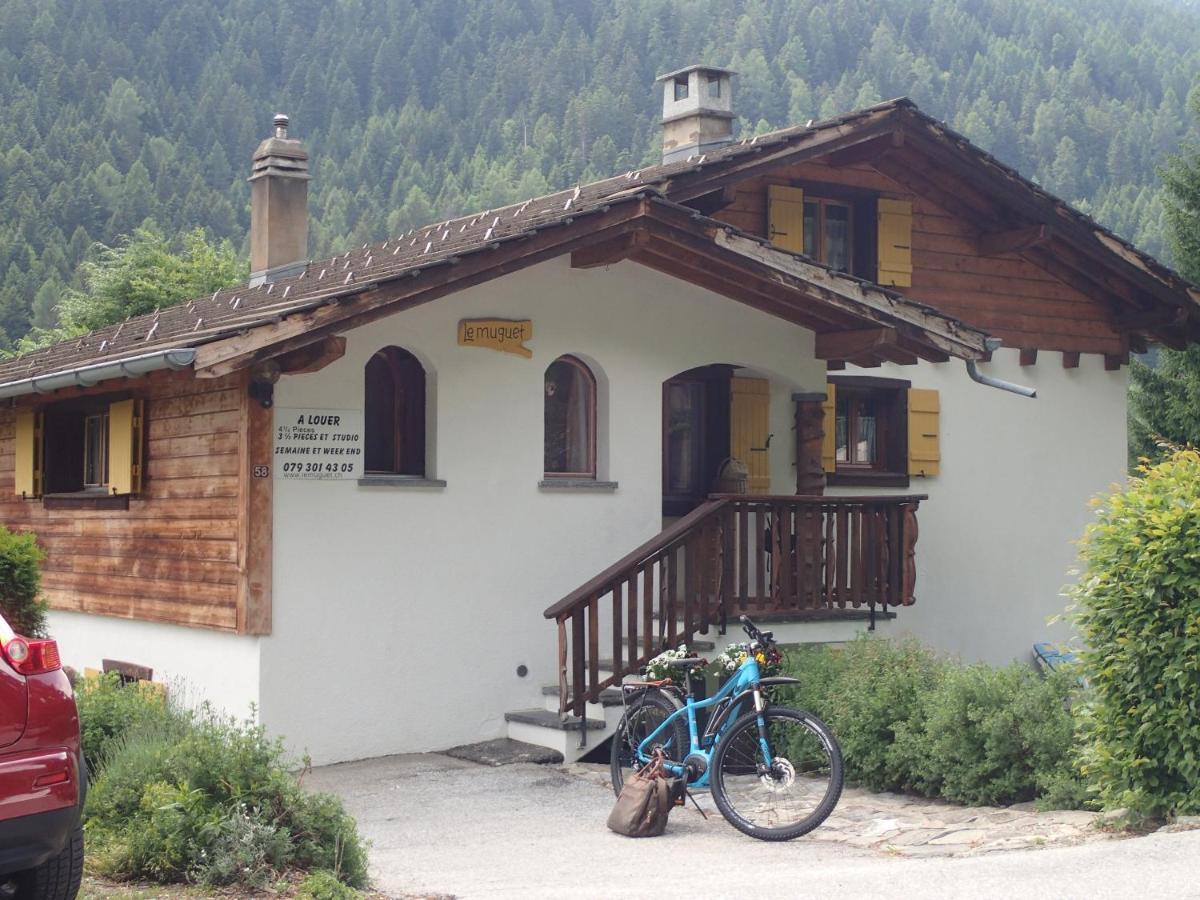 Chalet Le Muguet Villa Ovronnaz Eksteriør billede
